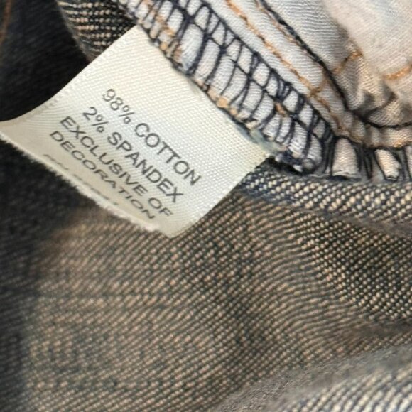 J. Jill Stretch Bootcut Jeans Size 16 Cotton & Spandex pockets med wash - Picture 4 of 10